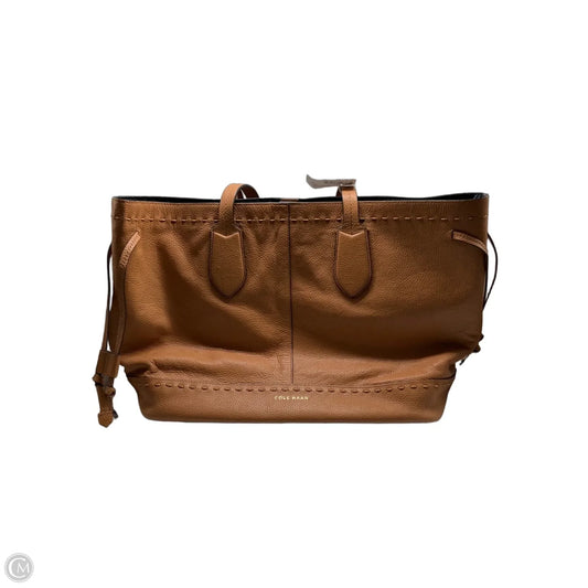 Handbag Leather By Cole-haan, Size: Large
