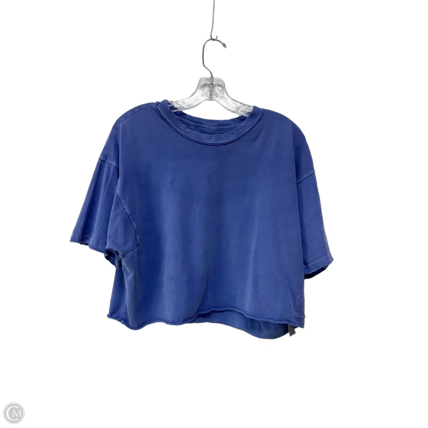 Top Short Sleeve By Free People In Blue, Size: Xs
