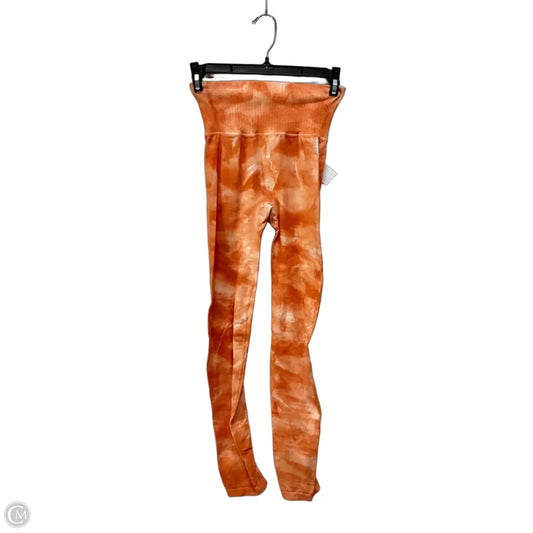 Athletic Leggings By Free People In Tie Dye Print, Size: Xs