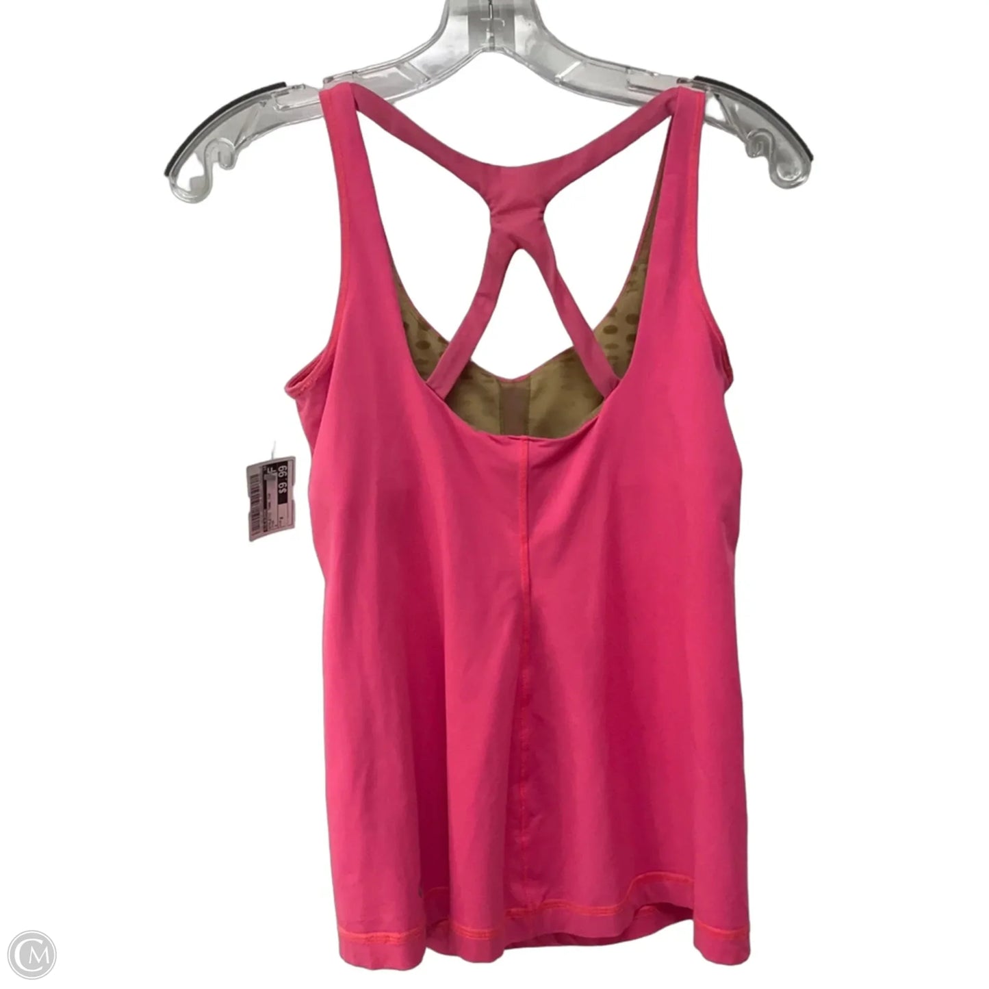 Athletic Tank Top By Lululemon In Pink, Size: 8