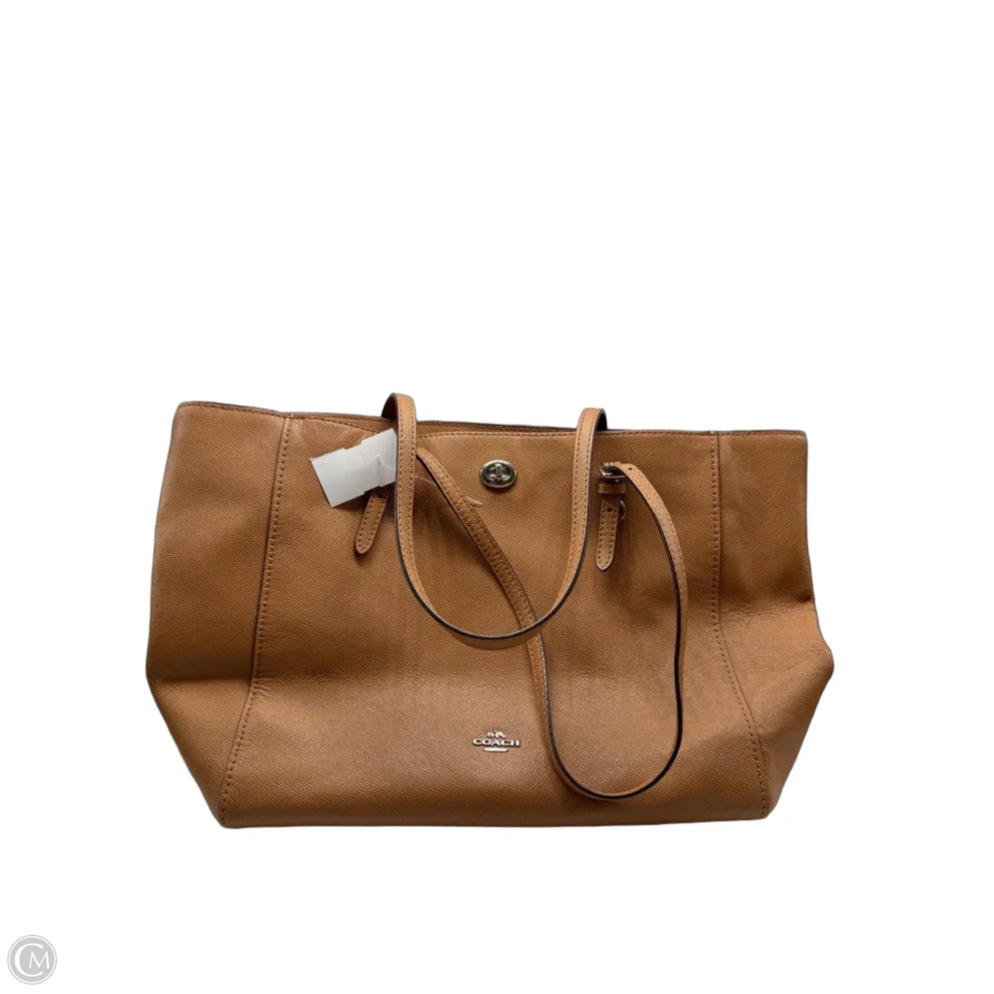 Tote Designer By Coach, Size: Medium