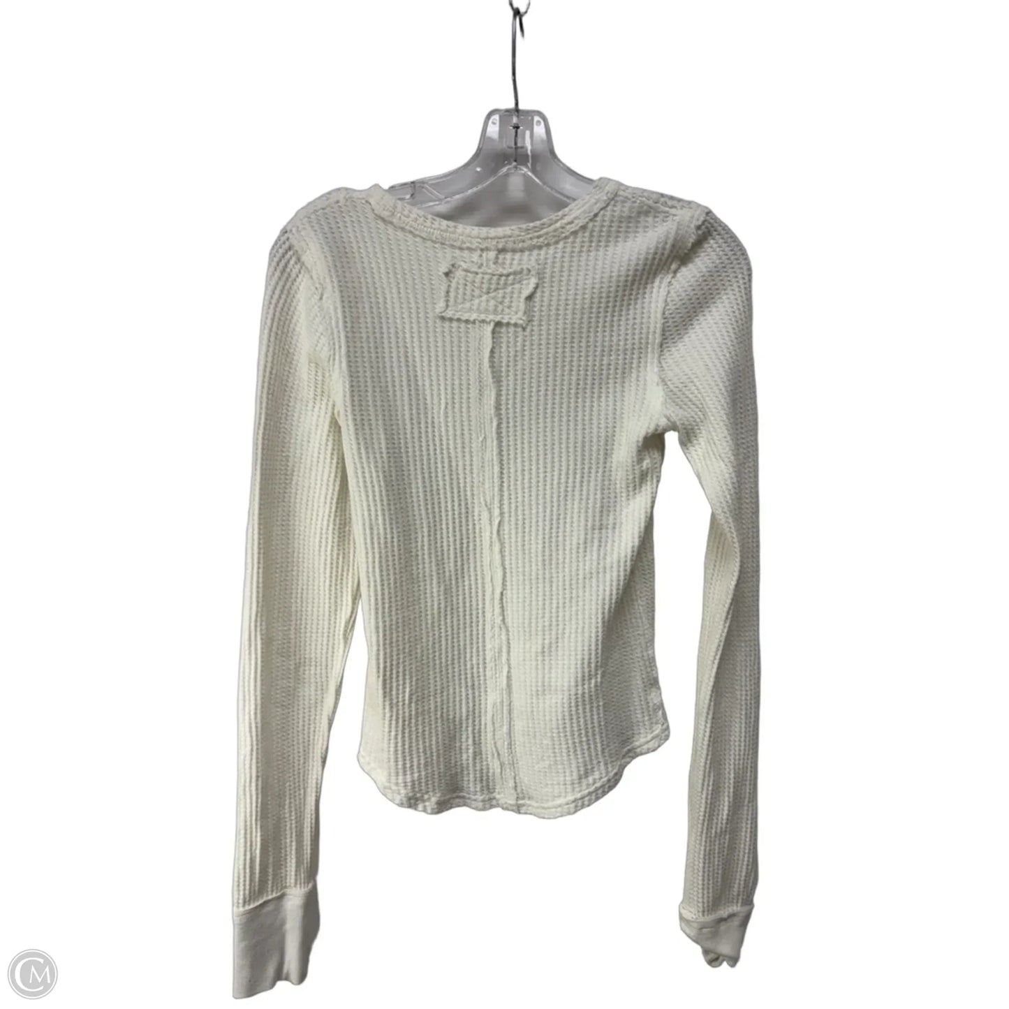 Top Long Sleeve By We The Free In White, Size: S