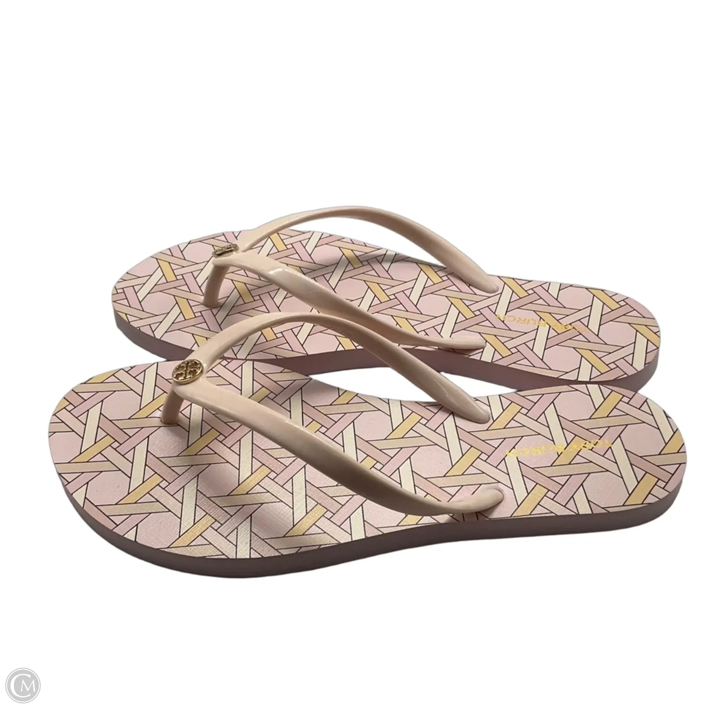 Sandals Designer By Tory Burch In Pink, Size: 7