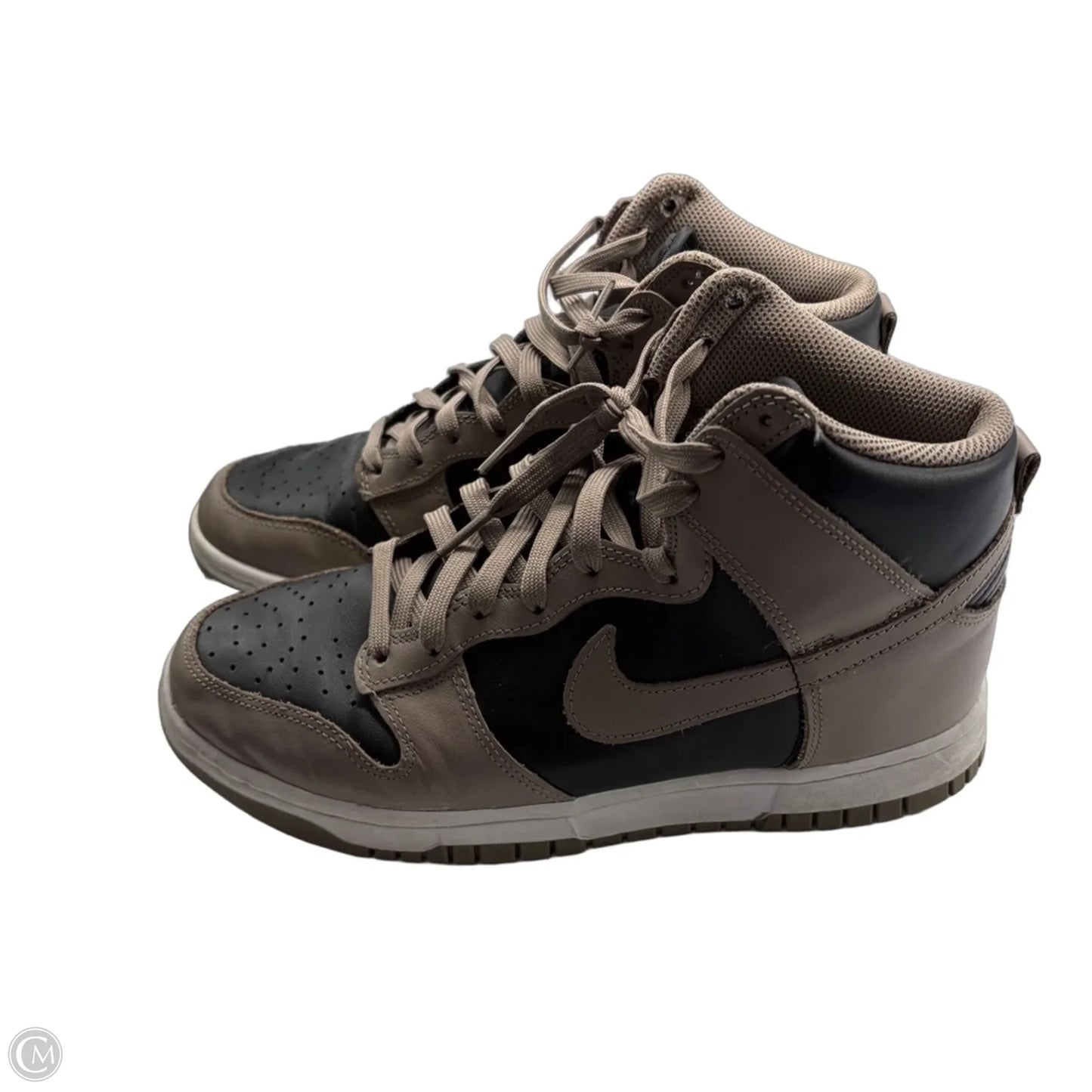 Shoes Sneakers By Nike In Black & Grey, Size: 8