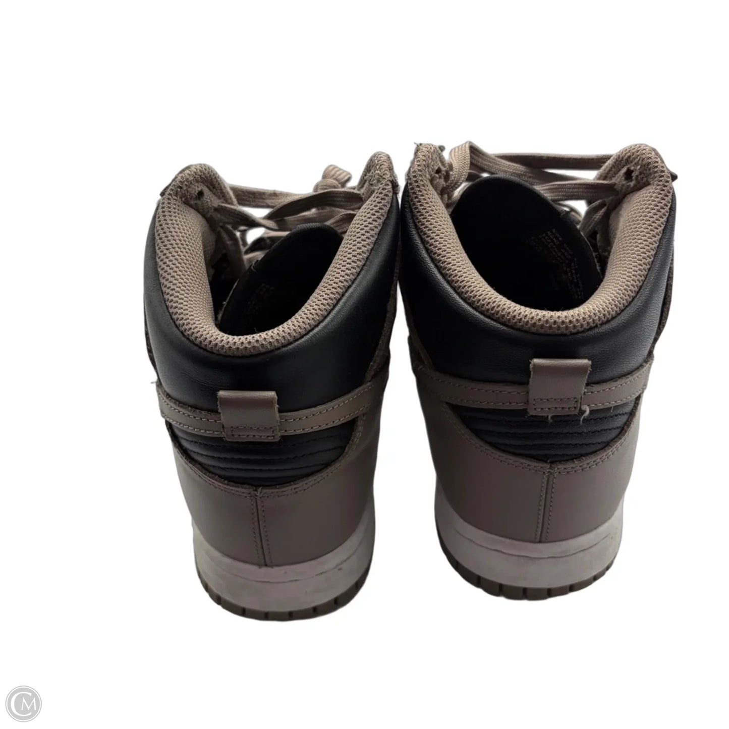 Shoes Sneakers By Nike In Black & Grey, Size: 8