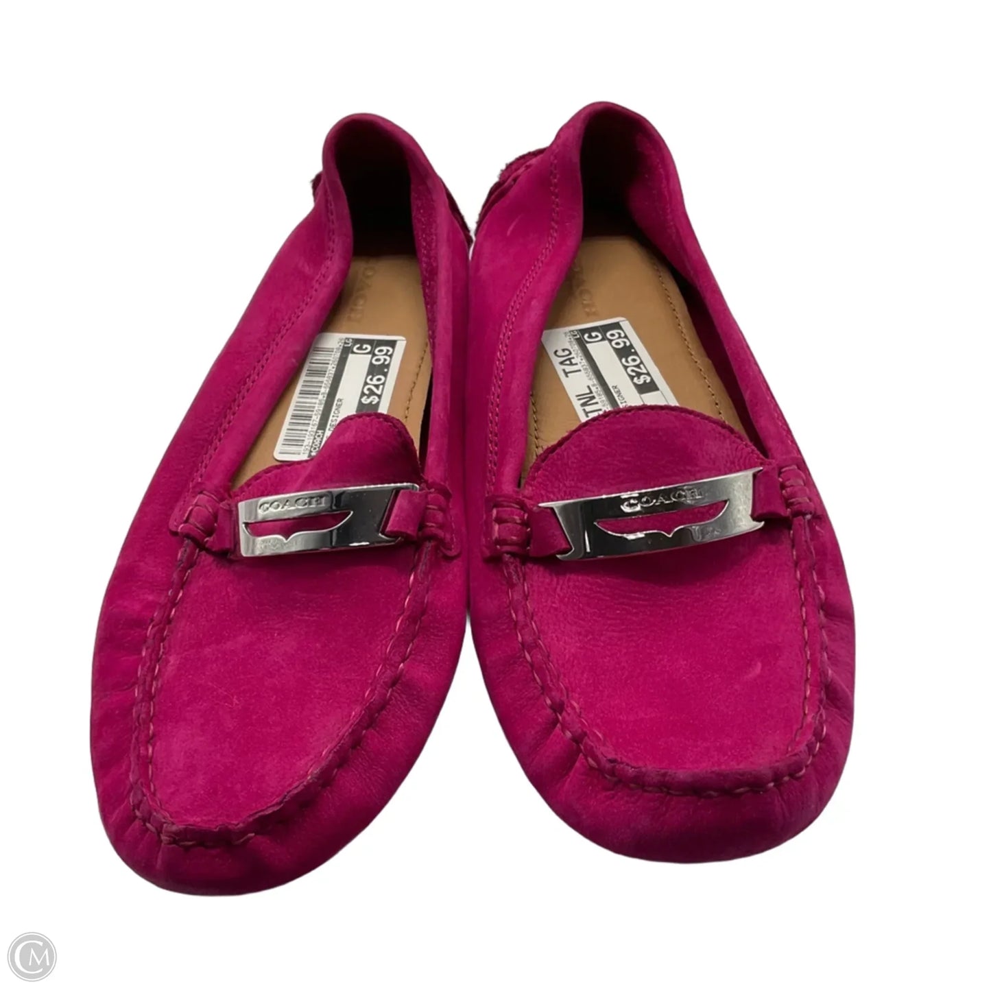 Shoes Designer By Coach In Pink, Size: 8.5