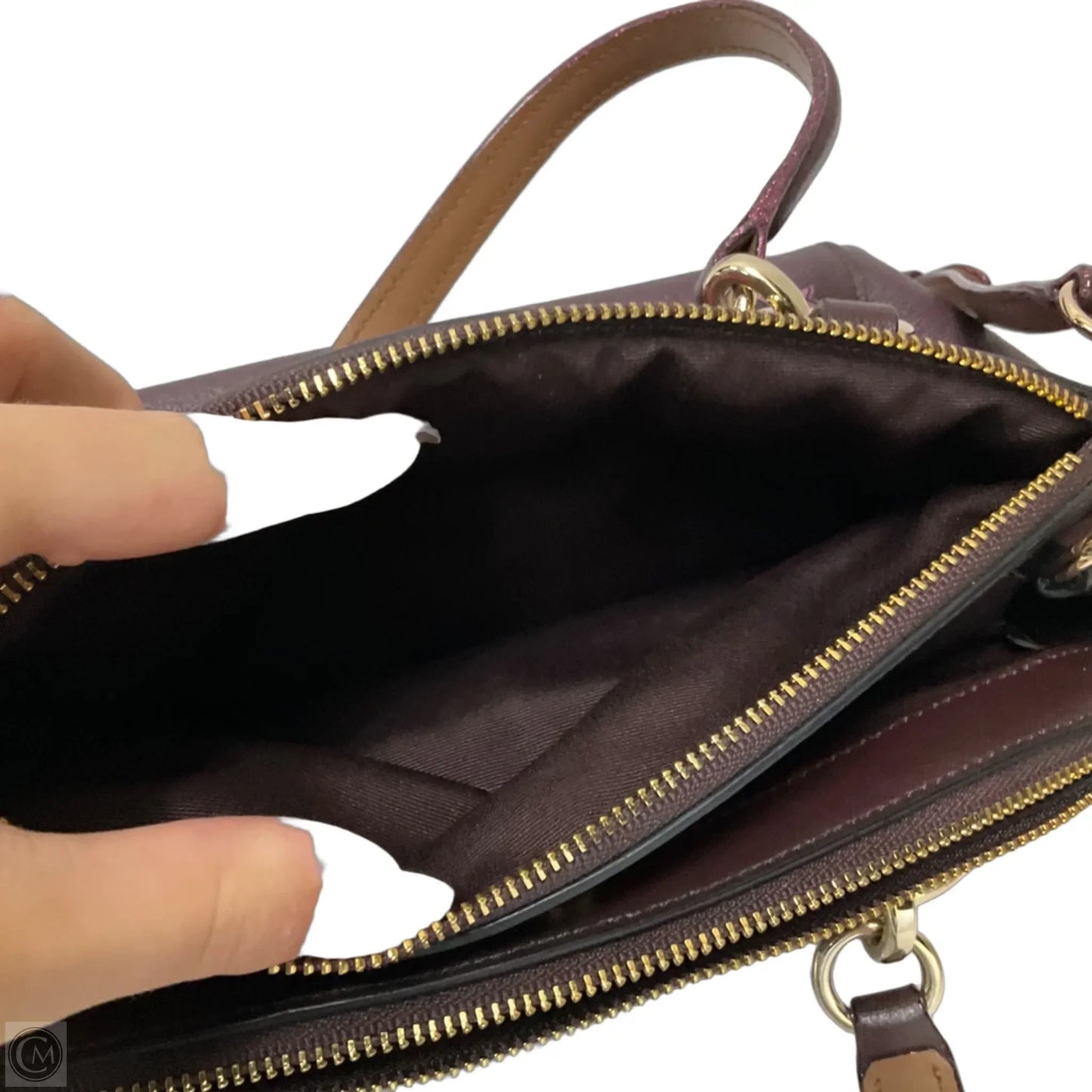 Handbag Designer By Coach, Size: Medium
