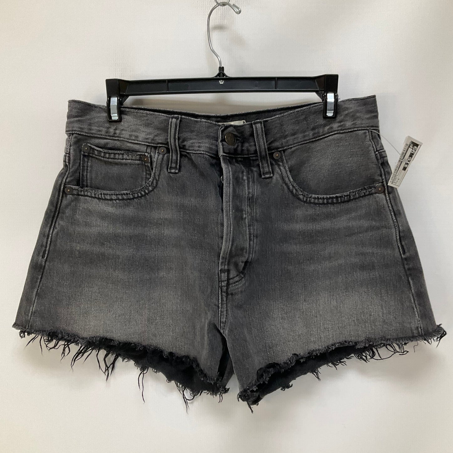 Black Denim Shorts Madewell, Size 4