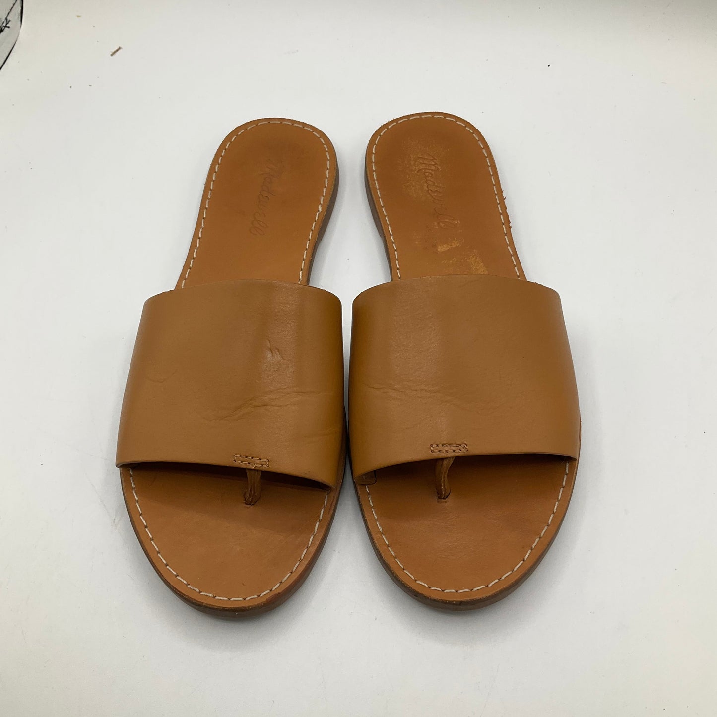 Brown Sandals Flats Madewell, Size 8.5