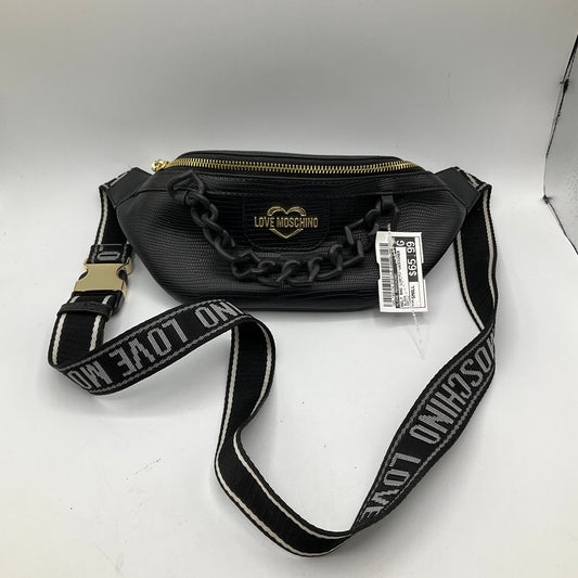 Belt Bag Luxury Designer Love Moschino, Size Small