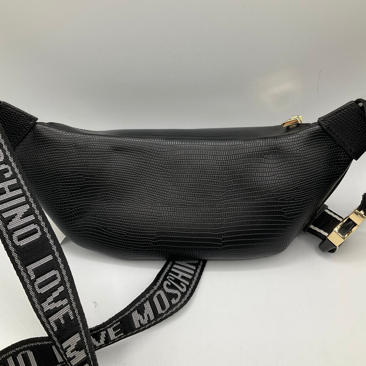 Belt Bag Luxury Designer Love Moschino, Size Small