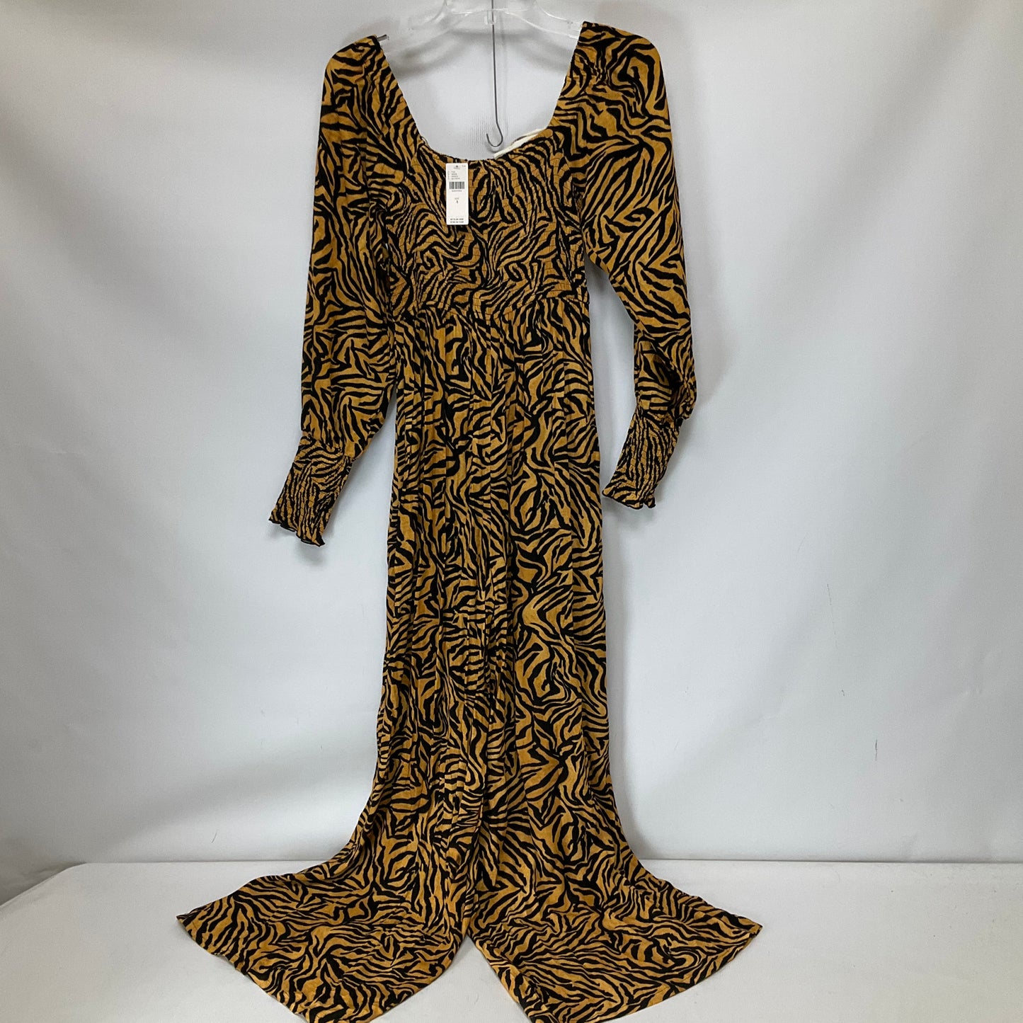 Animal Print Dress Casual Maxi Anthropologie, Size 4