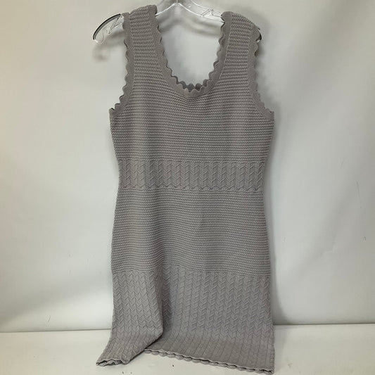 Grey Dress Casual Short C And C, Size Xl