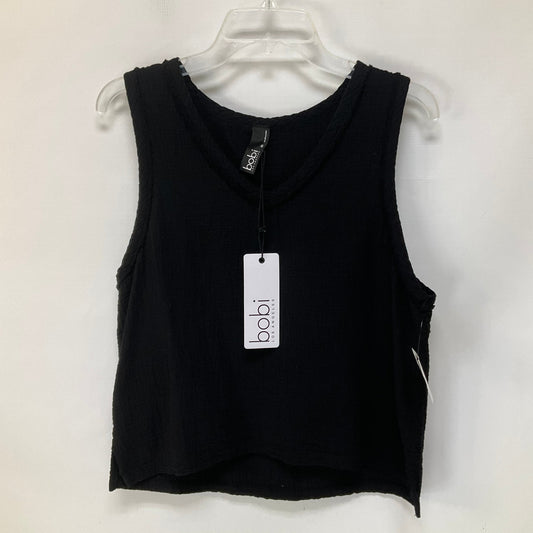 Black Top Sleeveless Cmc, Size M