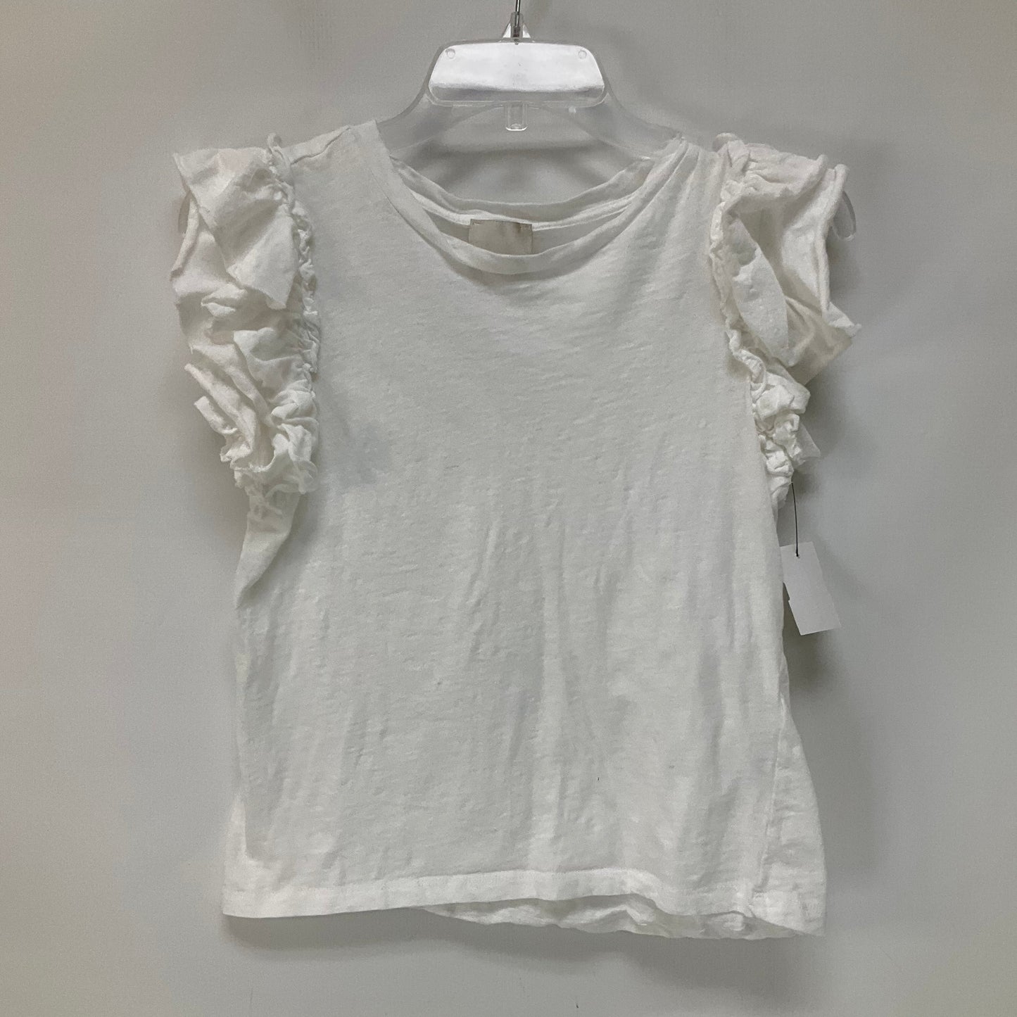 White Top Short Sleeve Cmc, Size S