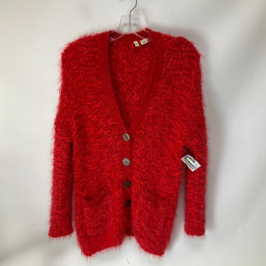 Cardigan By Moth In Red, Size: Petite   Xs