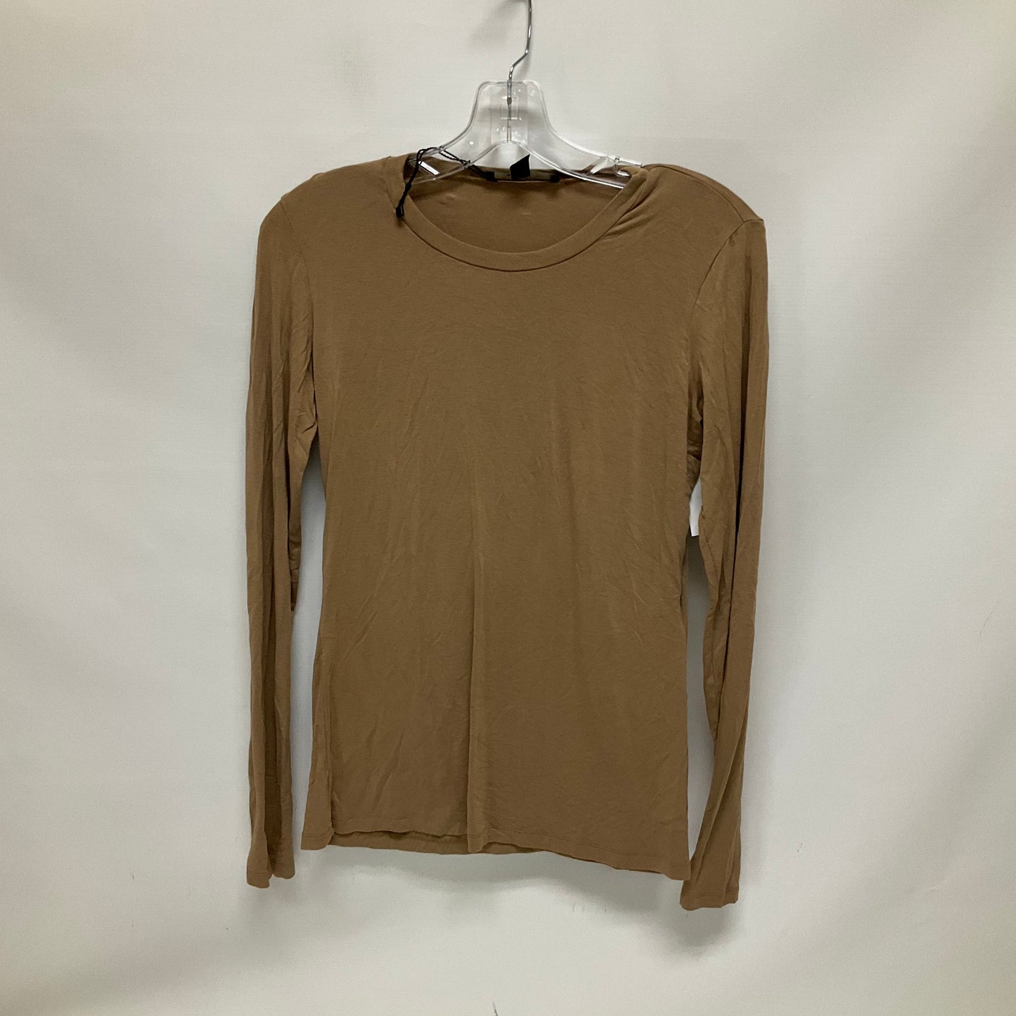 Top Long Sleeve Basic By Max Mara In Beige, Size: M