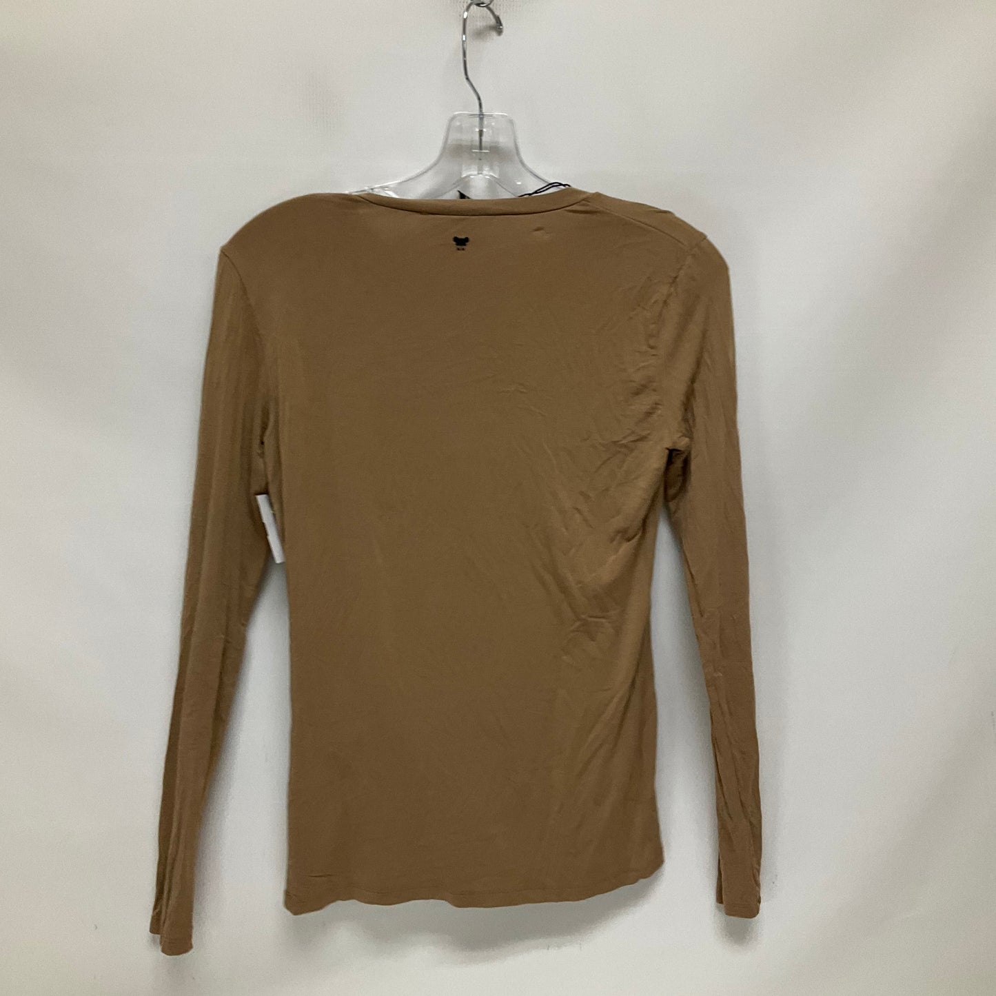 Top Long Sleeve Basic By Max Mara In Beige, Size: M