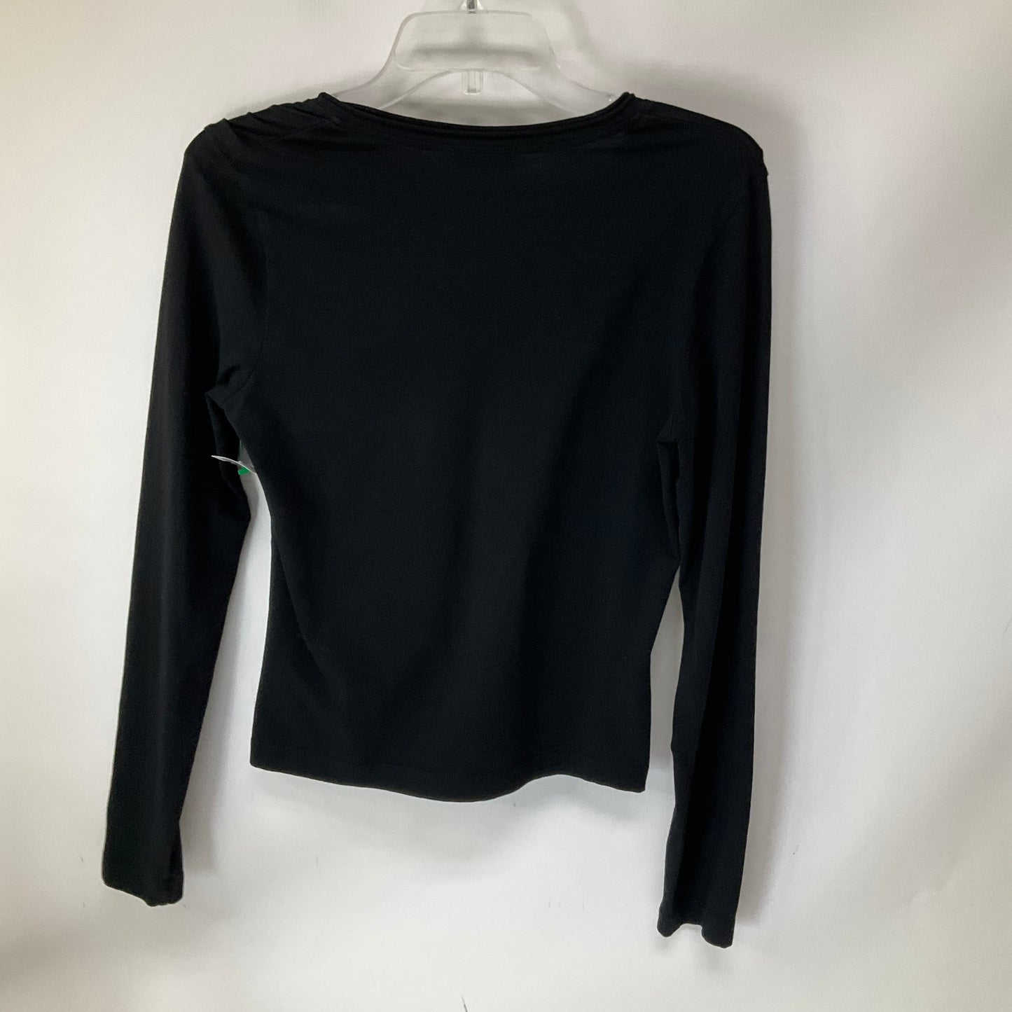 Top Long Sleeve By Escada In Black, Size: M