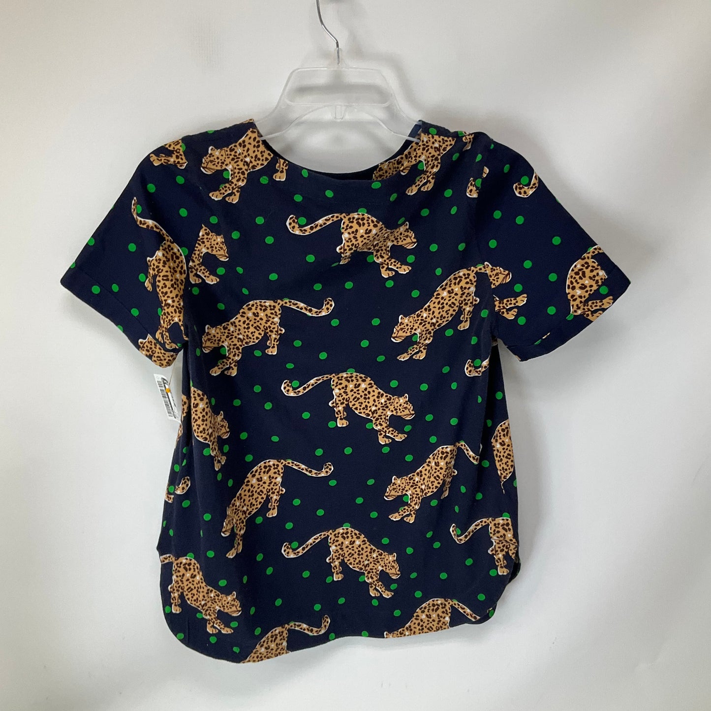 Top Short Sleeve By Maeve In Animal Print, Size: Xs