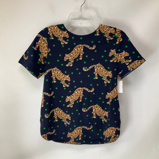 Top Short Sleeve By Maeve In Animal Print, Size: Xs