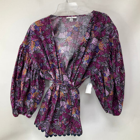 Top Long Sleeve By Target-designer In Purple, Size: 1x