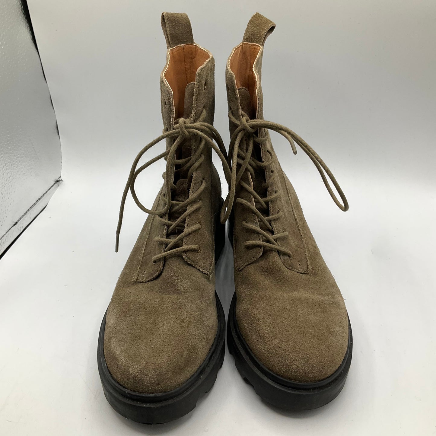 Boots Combat By Madewell In Green, Size: 8