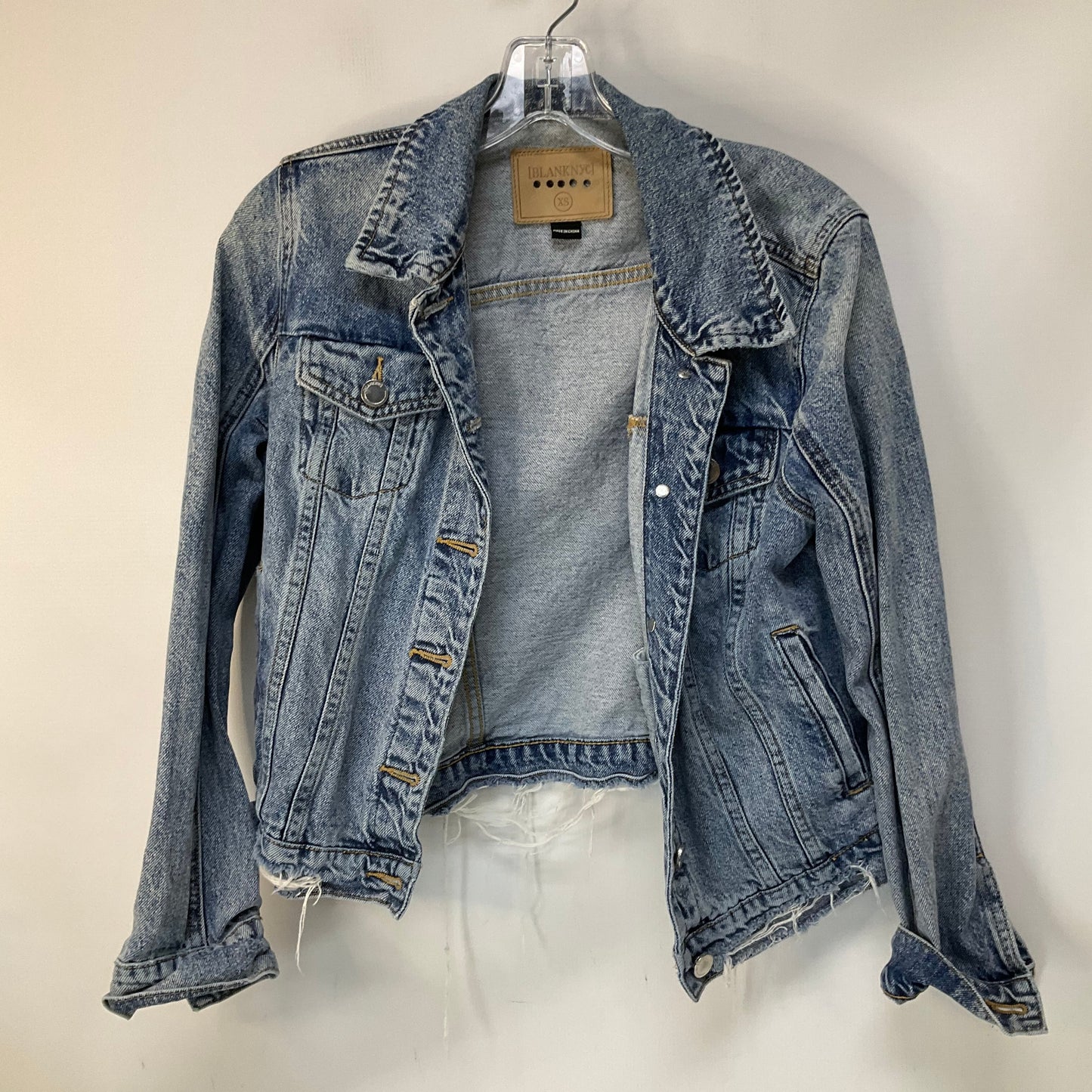 Jacket Denim By Blanknyc In Blue Denim, Size: Xs