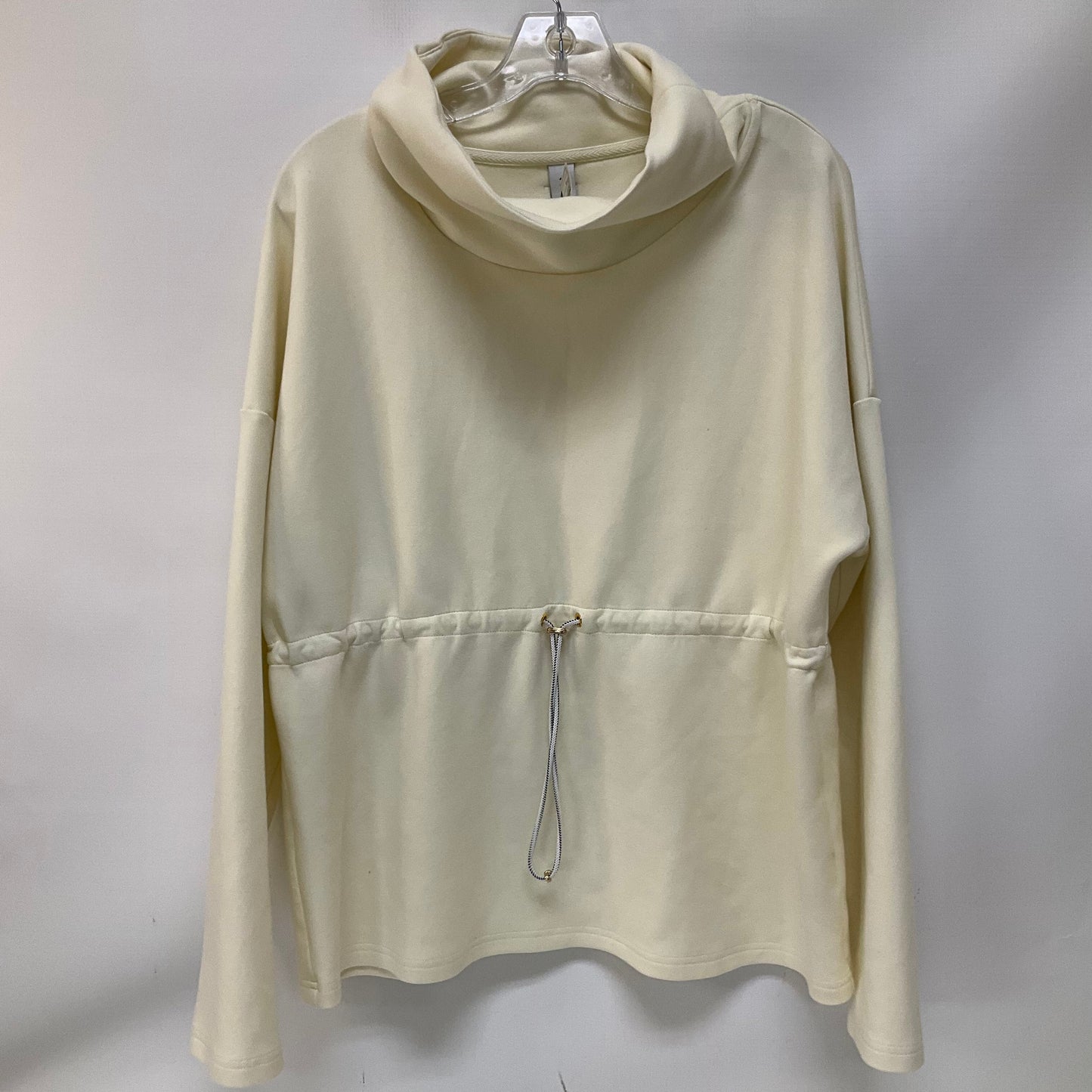 Athletic Sweatshirt Collar By Varley In Cream, Size: S