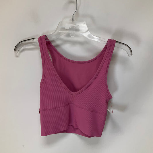 Athletic Bra By Lululemon In Pink, Size: Xs