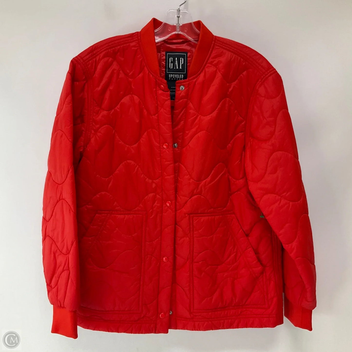 Jacket Puffer & Quilted By Gap In Red, Size: S