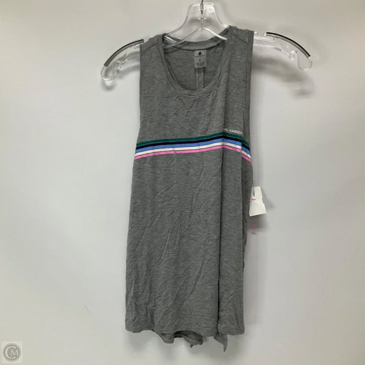 Top Sleeveless By Spiritual Gangster In Grey, Size: S