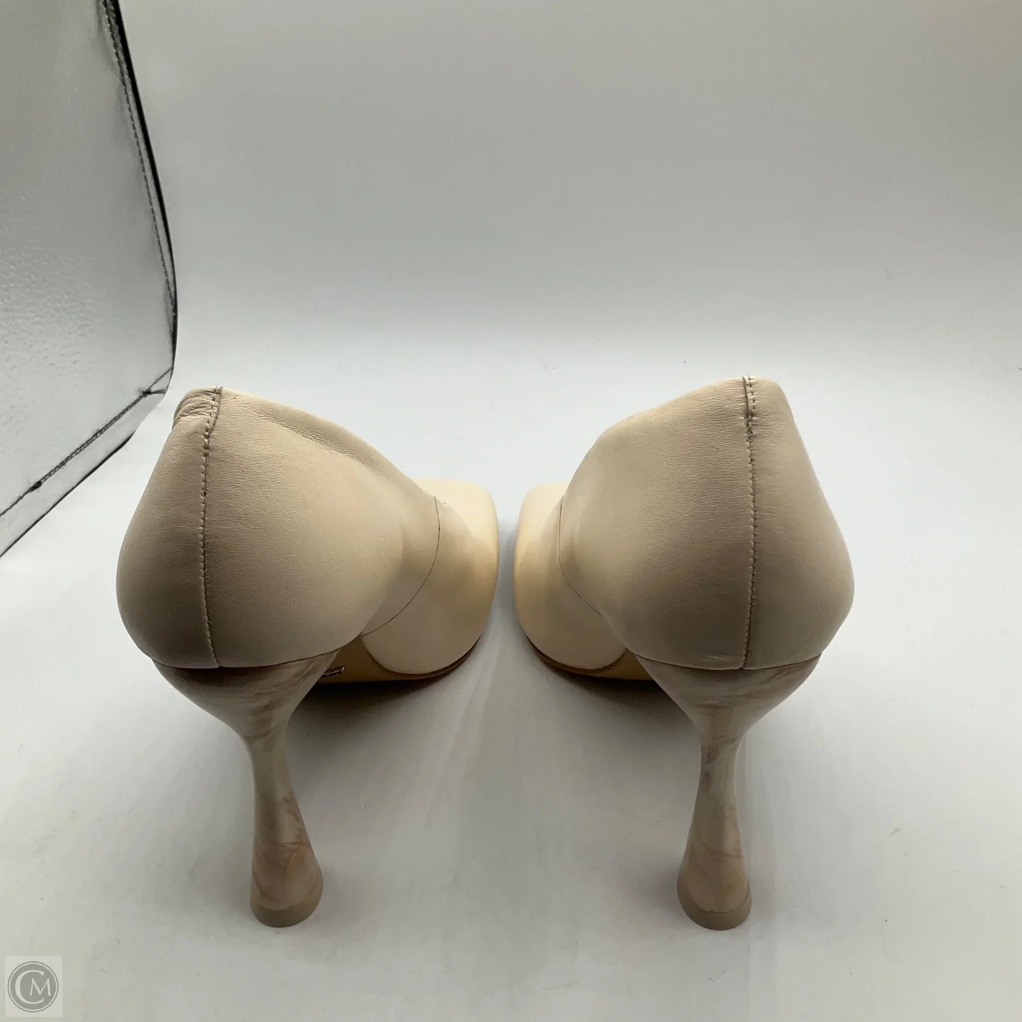 Shoes Heels Stiletto By Gianni Bini In Cream, Size: 8