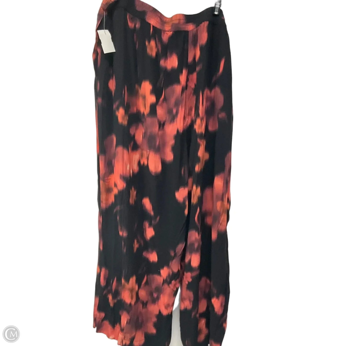 Pants Linen By Universal Standard In Tie Dye Print, Size: L