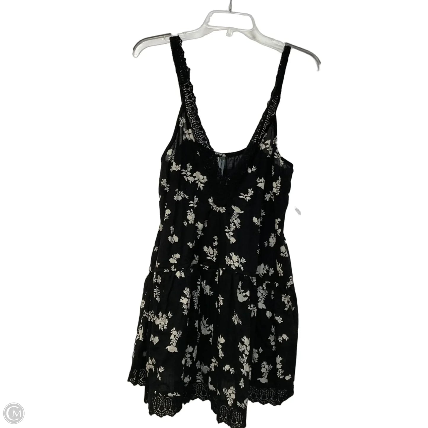 Top Sleeveless By Anthropologie In Black & Cream, Size: Xs