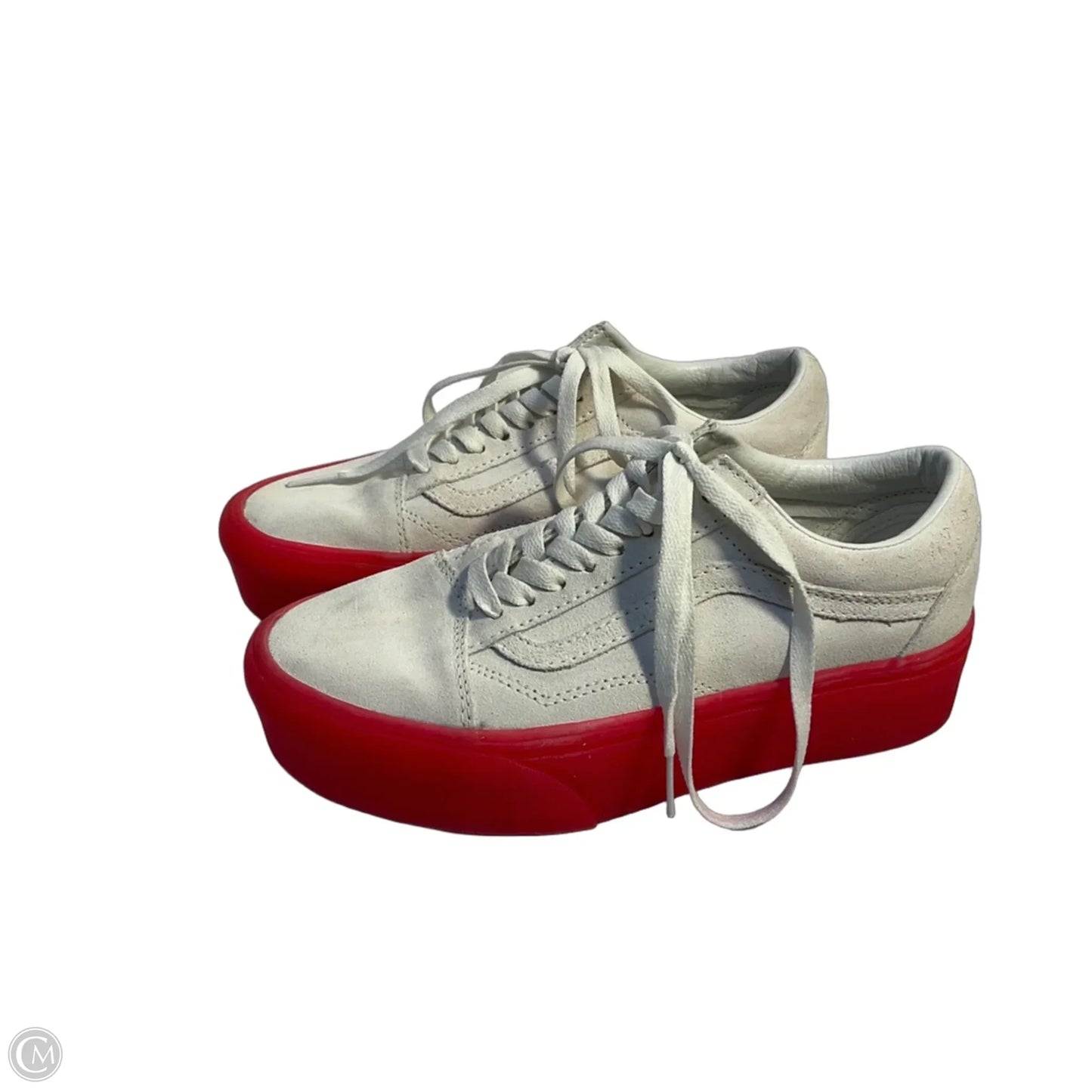 Shoes Athletic By Vans In Pink, Size: 8