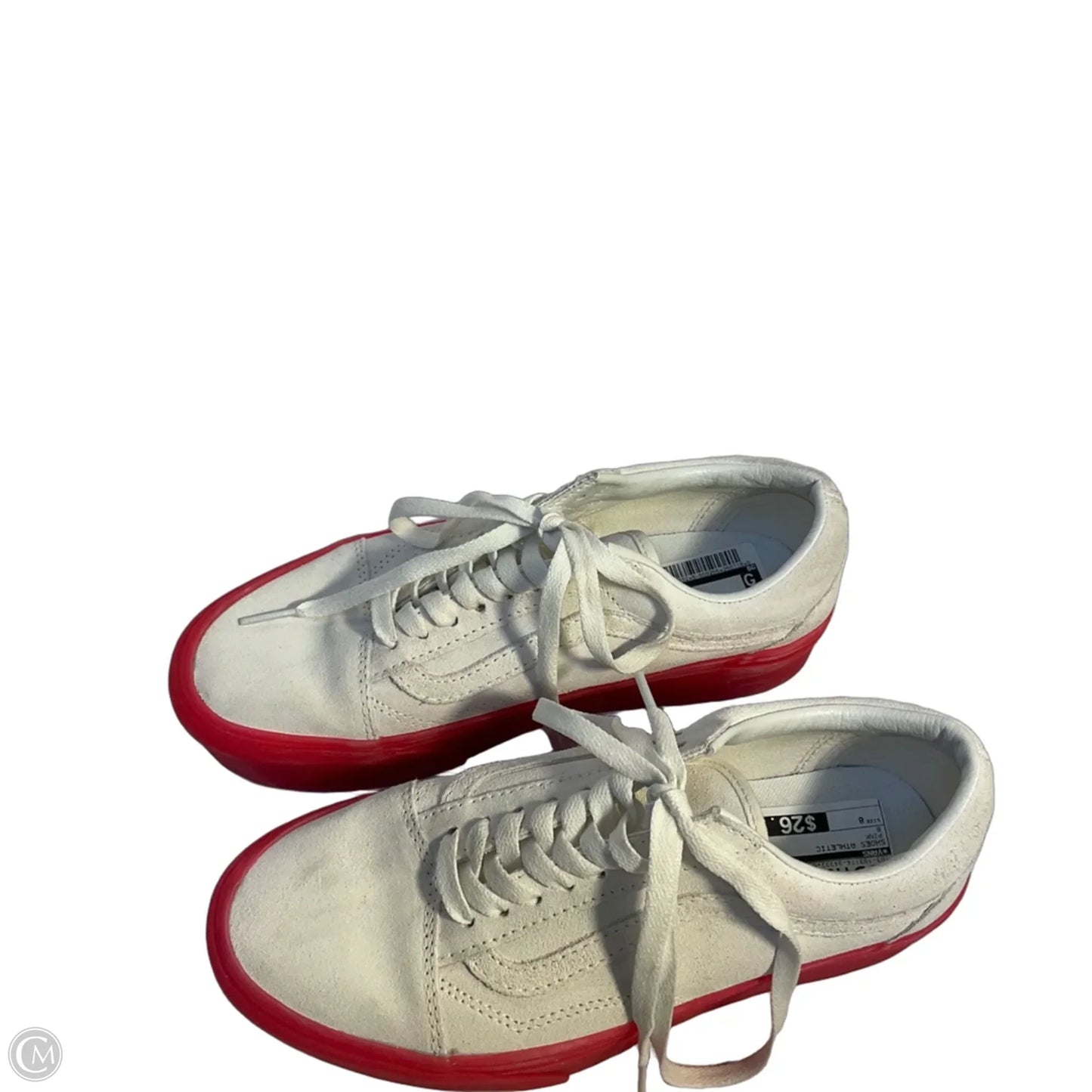 Shoes Athletic By Vans In Pink, Size: 8