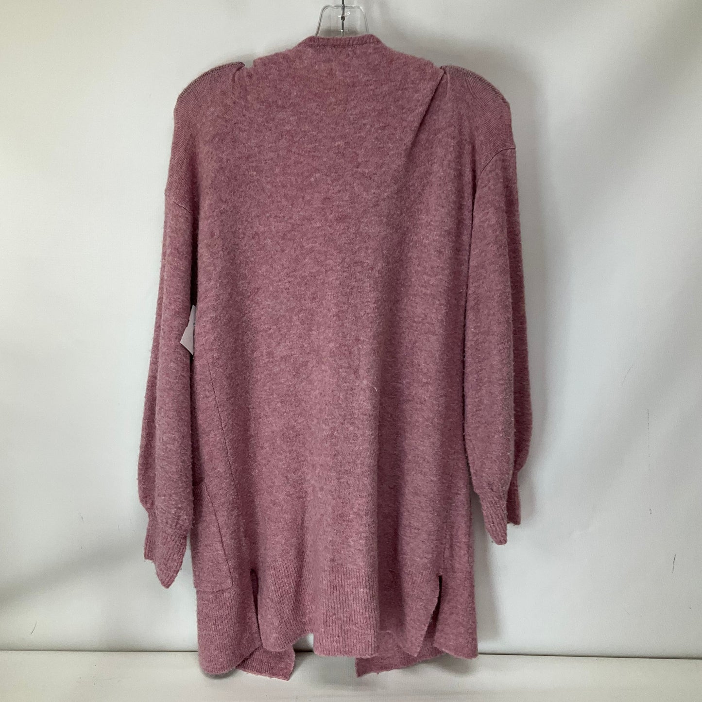 Sweater Cardigan By Madewell In Pink, Size: S