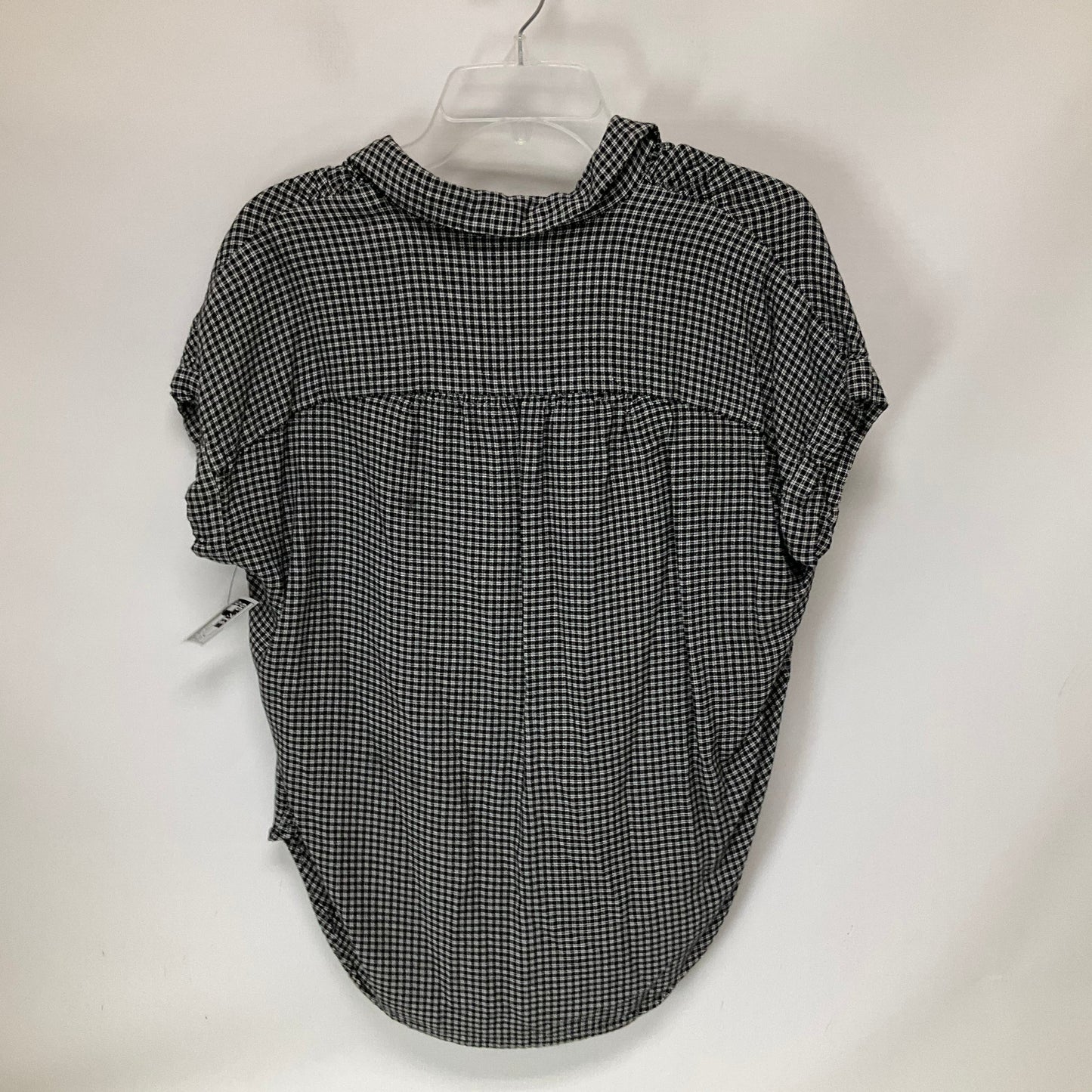 Black & White Top Short Sleeve Madewell, Size S