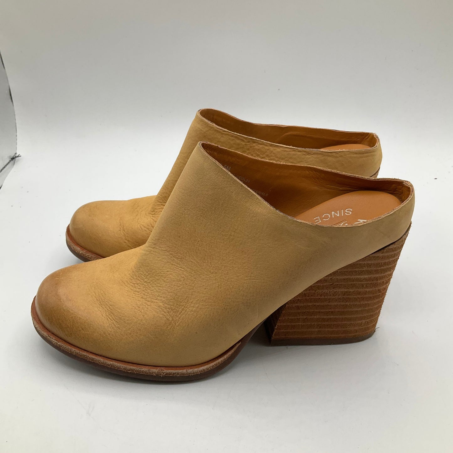 Shoes Heels Block By Kork Ease In Tan, Size: 6.5