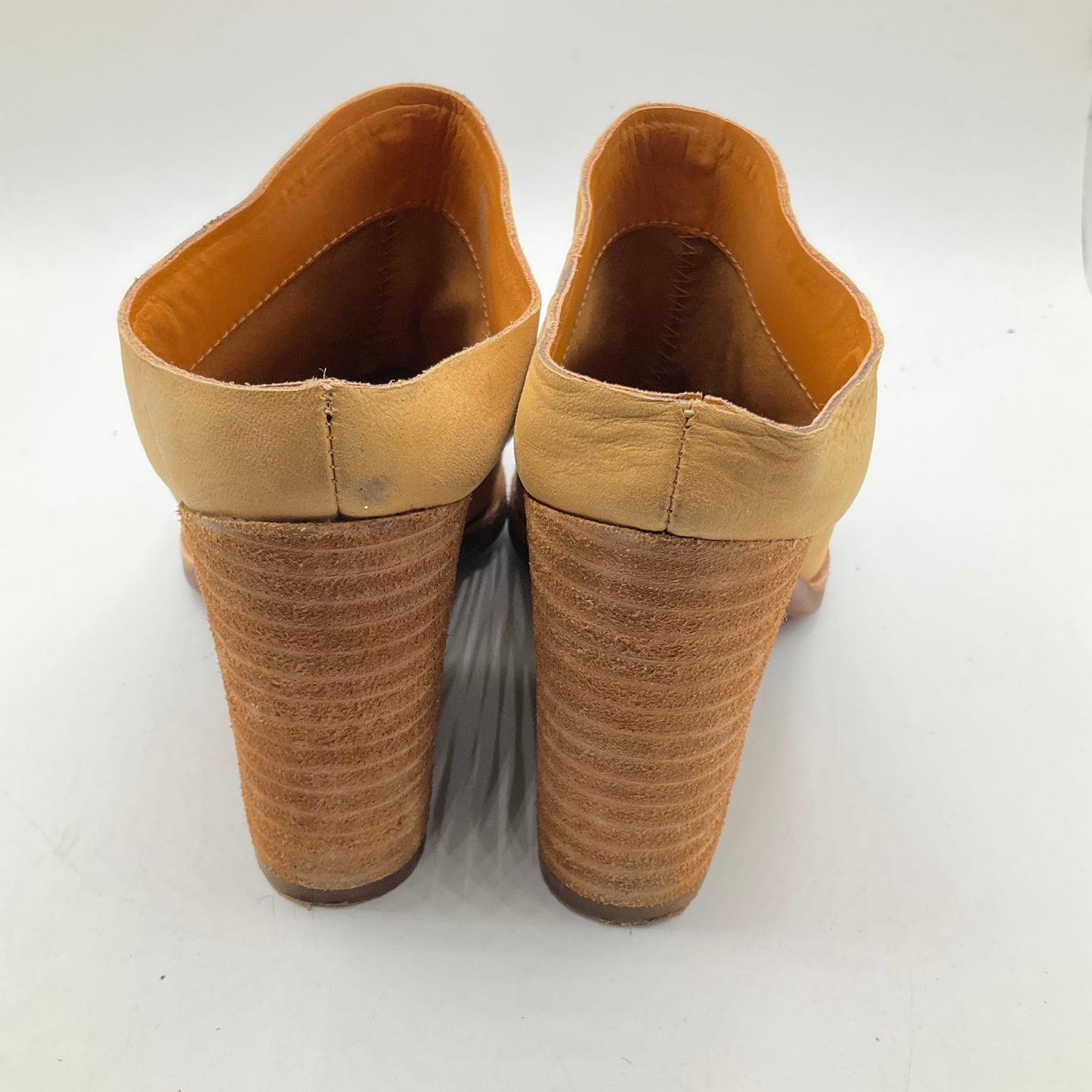 Shoes Heels Block By Kork Ease In Tan, Size: 6.5