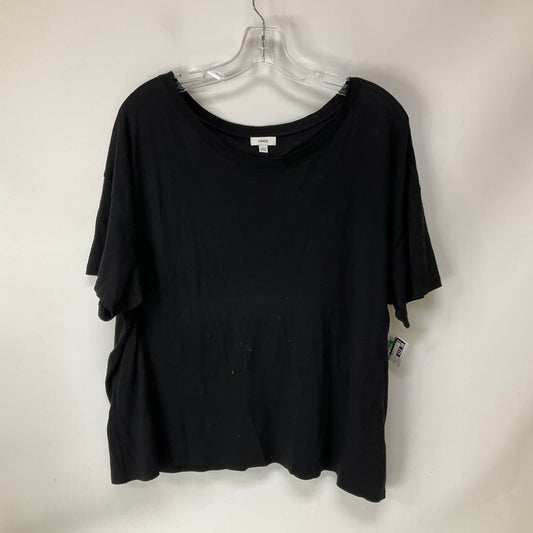 Top Short Sleeve Basic By Vince In Black, Size: L