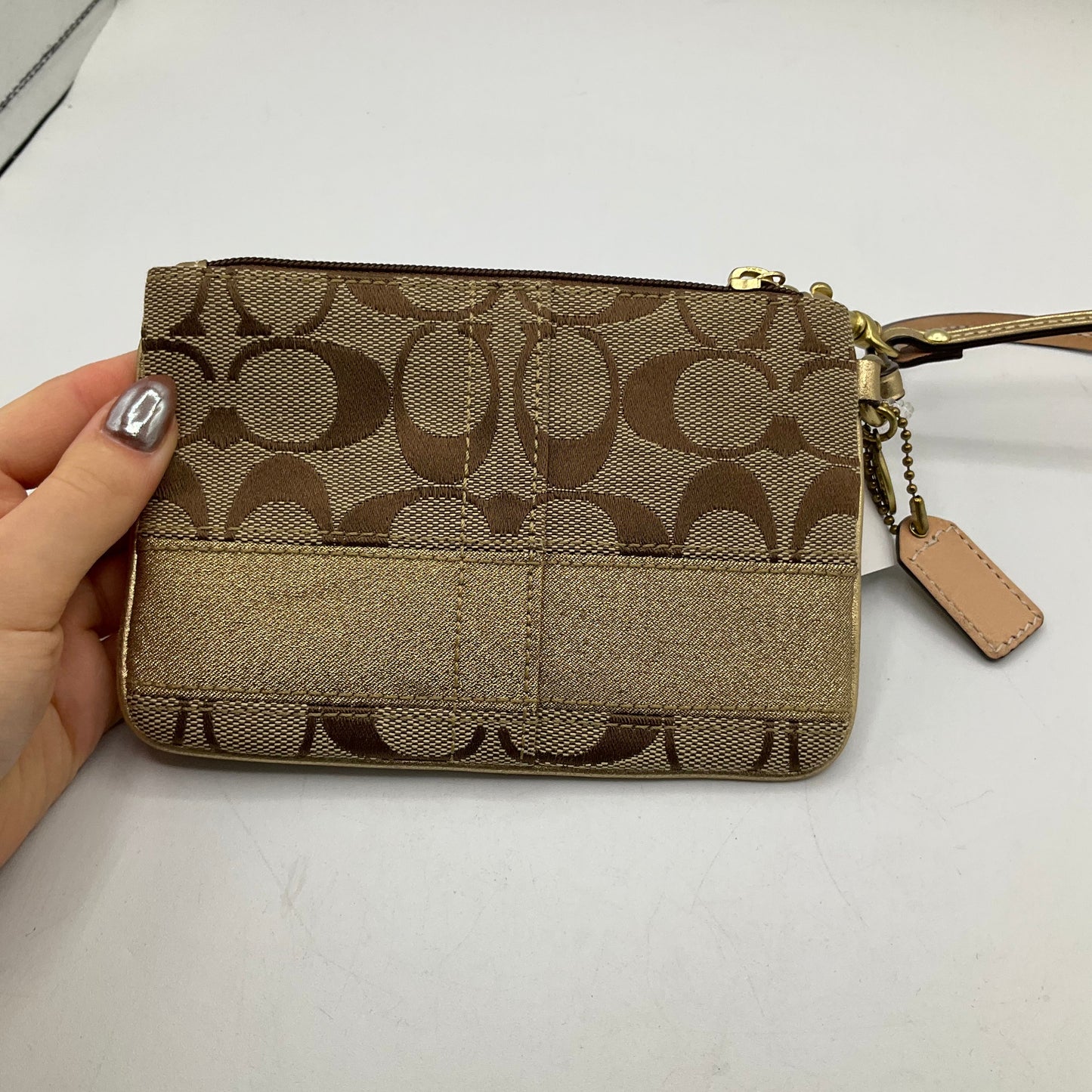 Wristlet Designer By Coach, Size: Small