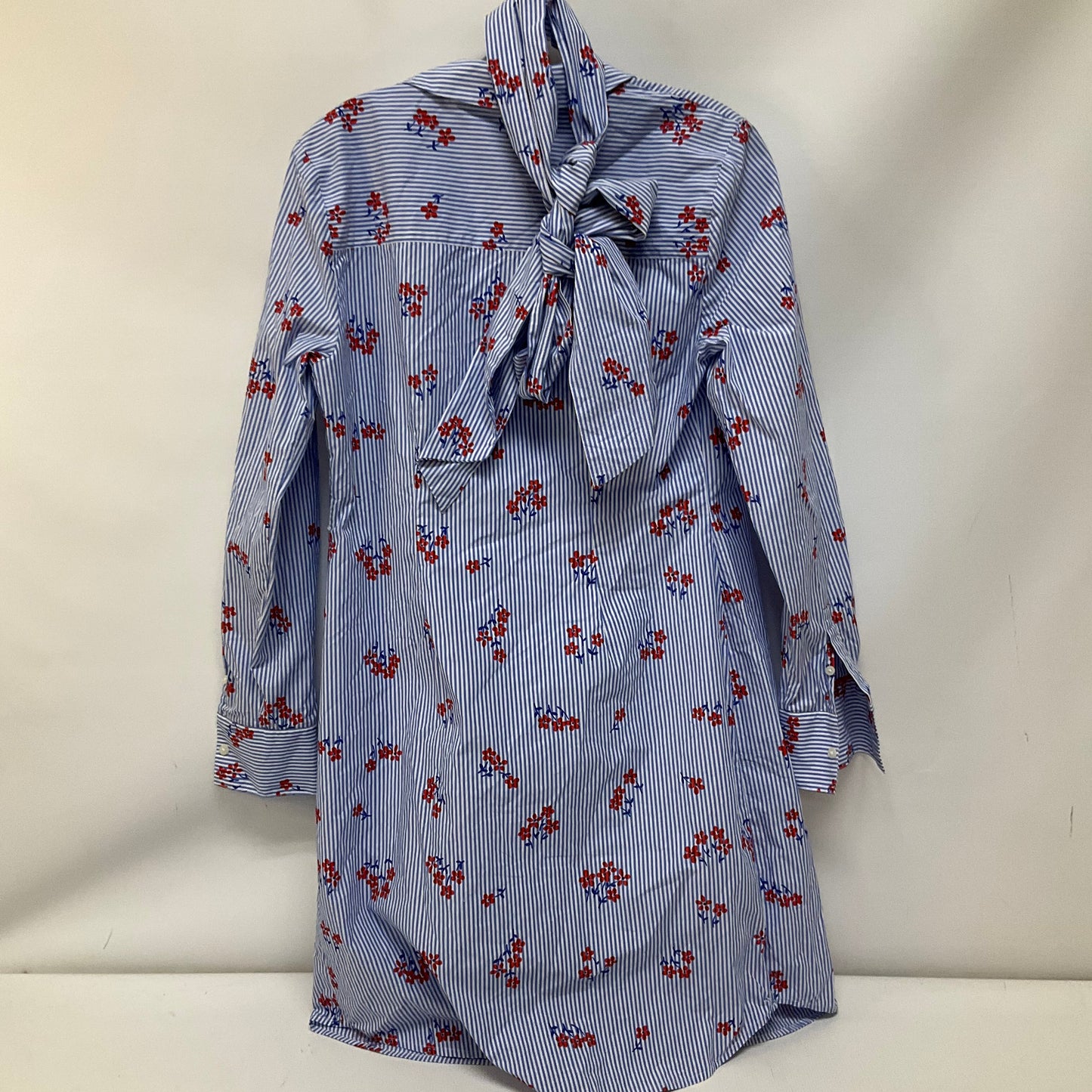 Dress Casual Short By Boden In Blue & Red, Size: 6