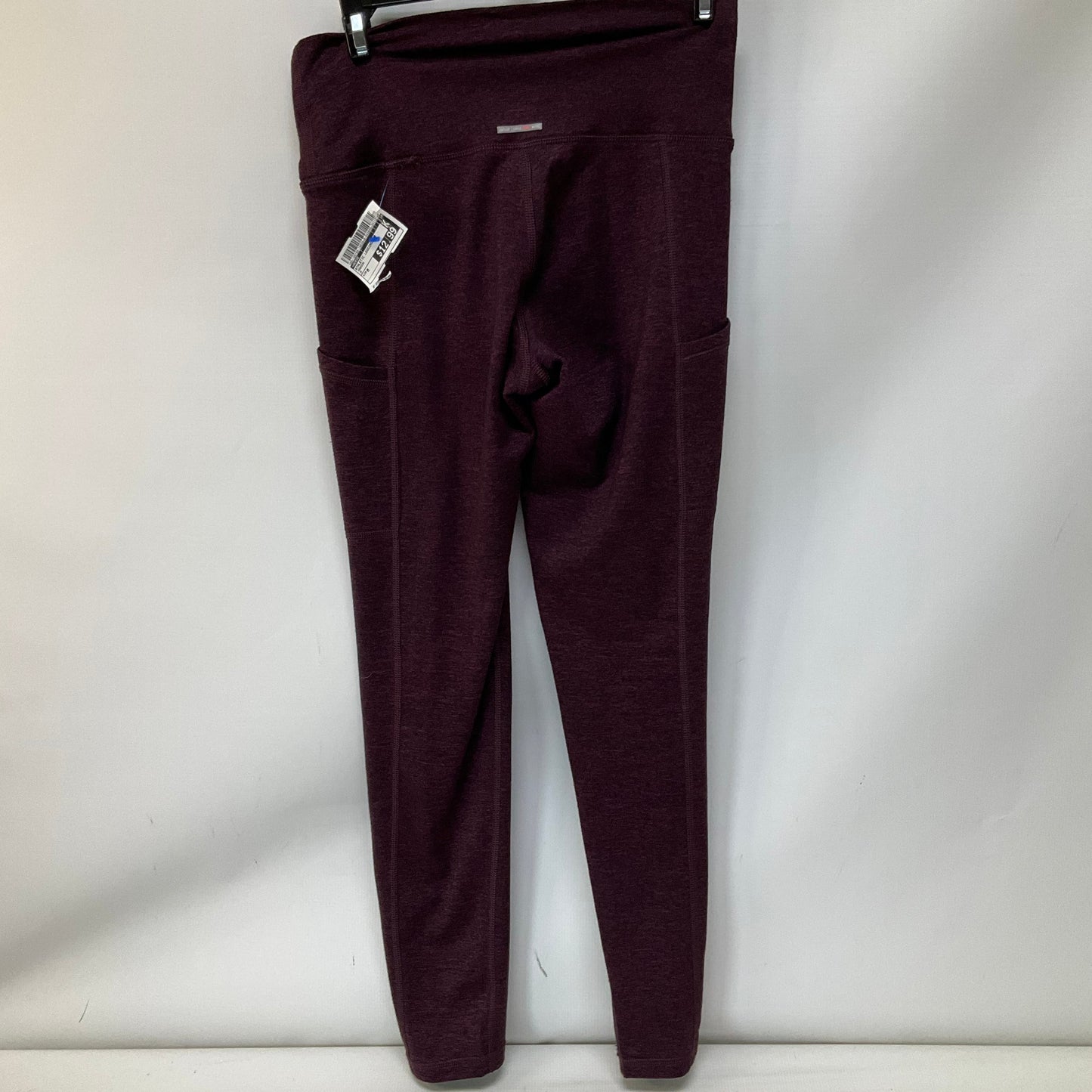 Athletic Leggings By Aerie In Maroon, Size: M