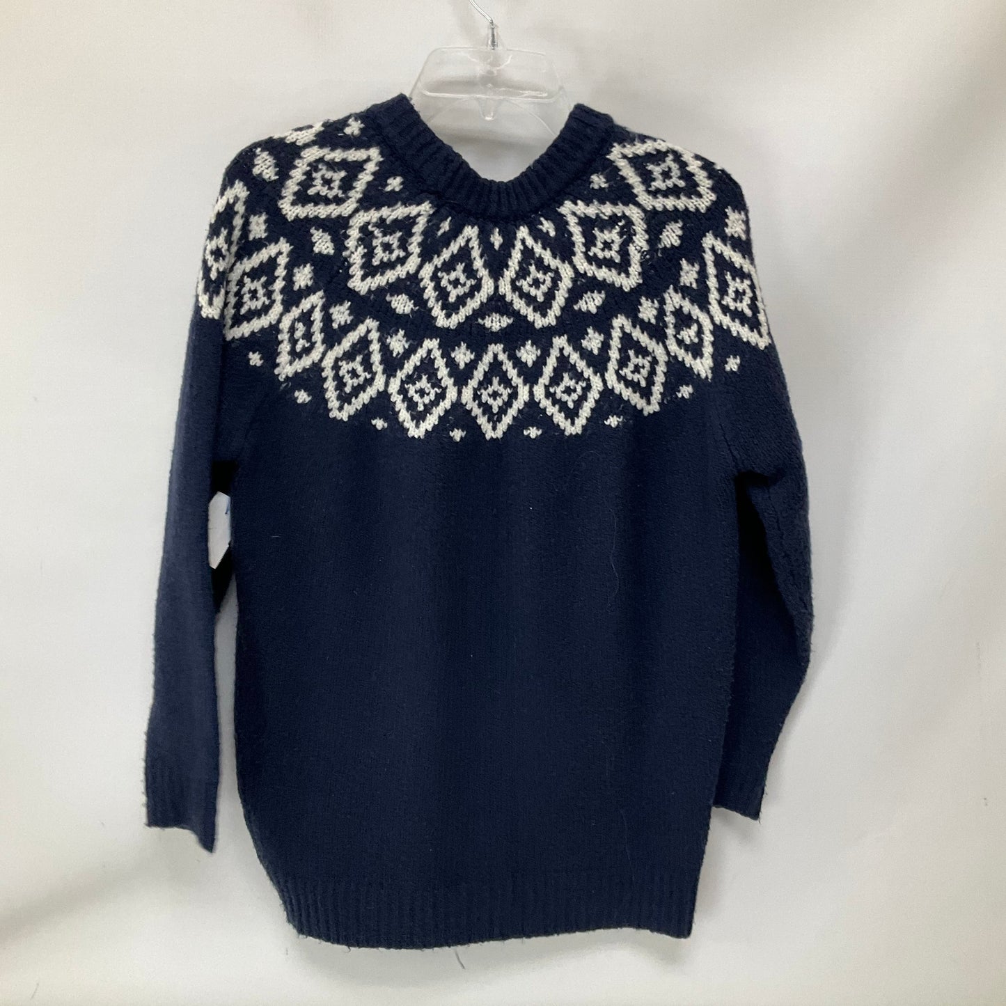 Sweater By Aerie In Blue & White, Size: Xs