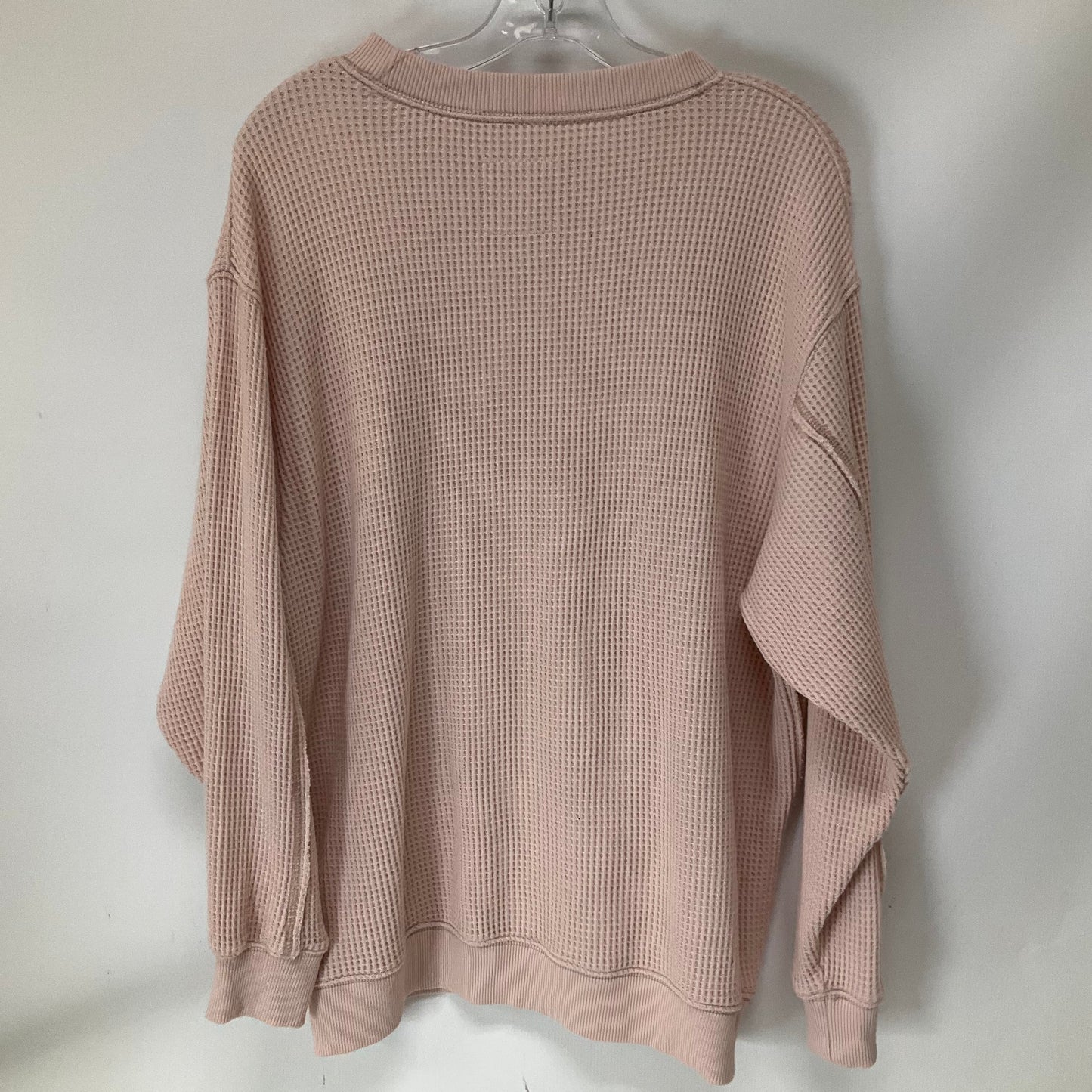 Sweatshirt Crewneck By Aerie In Pink, Size: M