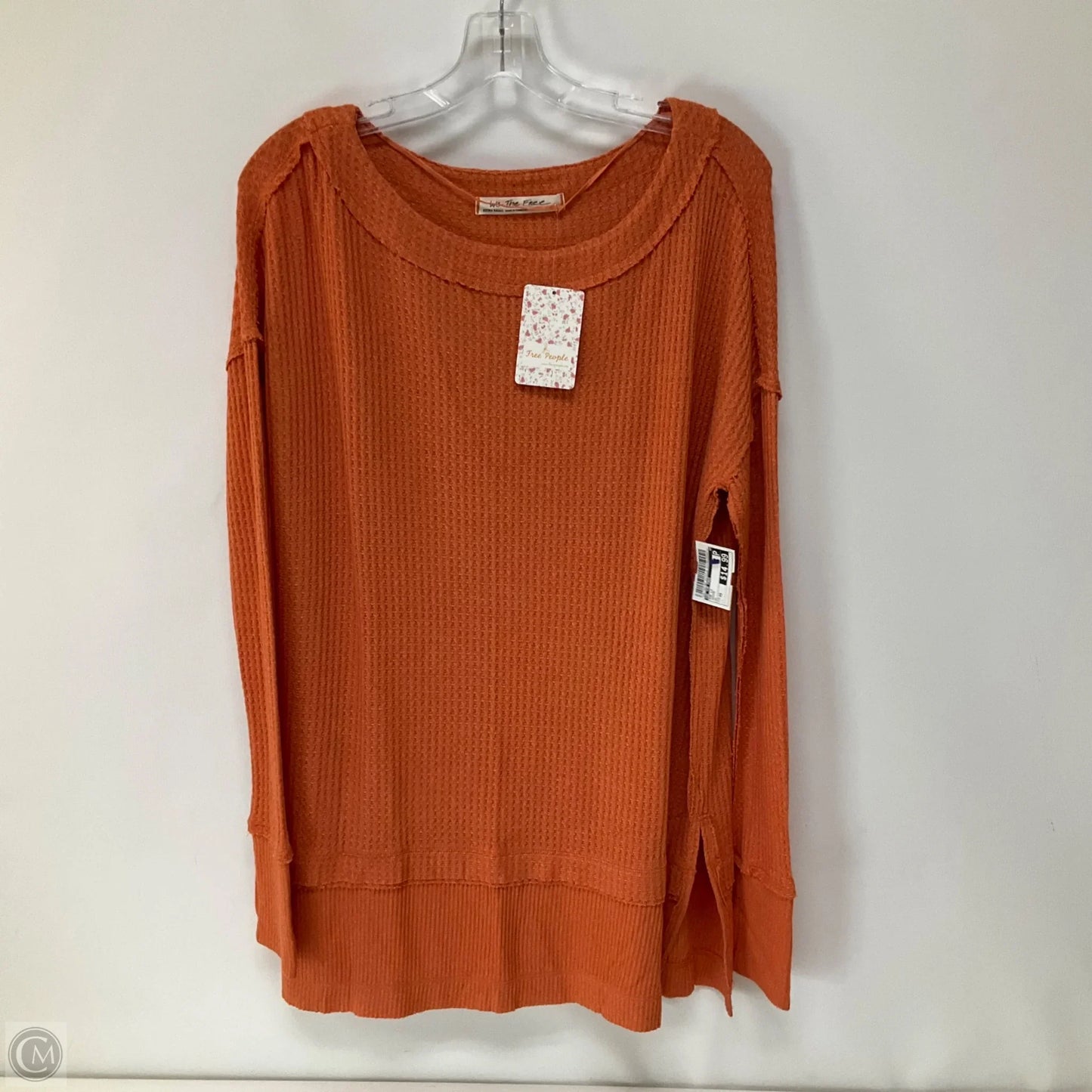Top Long Sleeve By We The Free In Orange, Size: Xs