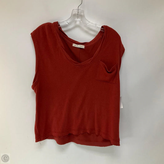 Top Sleeveless By We The Free In Brown, Size: S