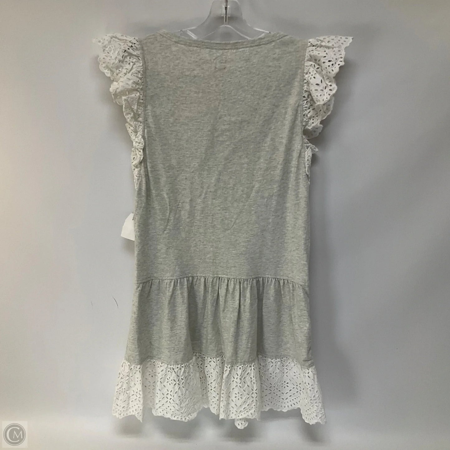 Dress Casual Short By Rebecca Taylor In Grey, Size: S